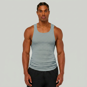 Camiseta sin Mangas para Hombre con Tela Ligera de Alto Rendimiento para Gimnasio, Entrenamiento, Fitness, Running y Estilo de Vida Activo OEM - Product Image 2