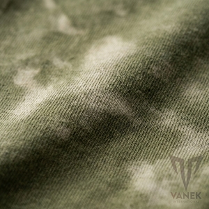 T-shirt à manches courtes pour homme VANEK, coupe ample, tie-dye, coton lavé, jersey, col rond, style décontracté - Product Image 3