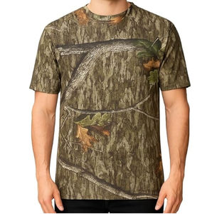 T-shirt de chasse en toile coupe-vent pour homme, respirant, à manches longues, avec logo personnalisé, de haute qualité et confortable - Product Image 4