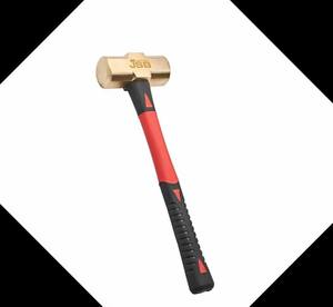 Martillo de Banco Exclusivo de 16 LB con Mango de Fibra de Vidrio, Antichispas, de Alta Resistencia para Trabajos Metálicos, Fabricado en India - Product Image 3