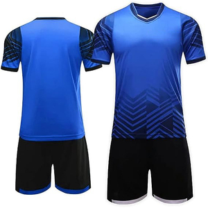 Nouveaux ensembles d'uniformes de football 100% polyester, prix d'usine, uniformes de football de haute qualité, faible MOQ, service OEM ODM, personnalisés - Product Image 6