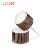 Granulométrie à haute dureté 60 # -320 #   Disque abrasif en oxyde d'aluminium, roue à lamelles, forme cylindrique pour le polissage/le meulage