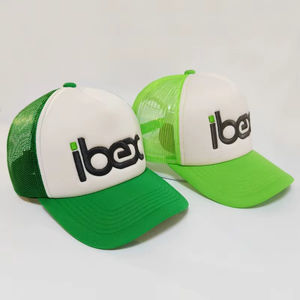 Gorras de Béisbol Trucker de 6 Paneles de Algodón Liso, Gorras de Malla Unisex con Logotipo Personalizado, Gorras Trucker de Alta Calidad, Gorras Trucker Deportivas - Product Image 3