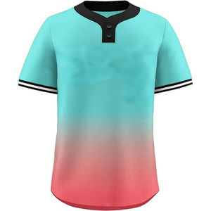 Maillot de baseball tendance en gros, respirant et disponible dans toutes les couleurs, nouveau design, maillot de baseball vierge, téléchargé par Dress Sports - Product Image 4
