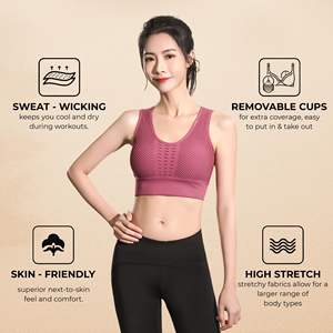 Shorts Deportivos para Mujer con Cintura Baja Acanalada, para Yoga, Gimnasio, Ejercicio, Shorts Scrunch con Efecto Push-Up, Alta Elasticidad, para Correr, Bra Deportivo - Product Image 5