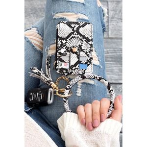 Portachiavi con Portafoglio e Braccialetto con Tasche Durevoli per Documenti e Certificati con Chiusura a Zip - Product Image 6