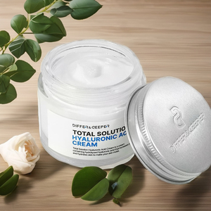 Differ&Deeper Total Solution, Crema de Ácido Hialurónico 70ml, Hidratante para una Piel Radiante y Luminosa, K-Beauty, Cuidado de la Piel Coreano - Product Image 1