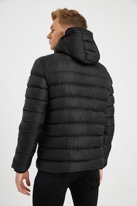 OEM Men's Hooded Winter <b>Coat</b> Warm Down Jacket Thickened Cotton <b>Coat</b> Men in Cotton <b>Padded</b> Bubble Puffer Jacket With Custom Logo - Product Image 2
