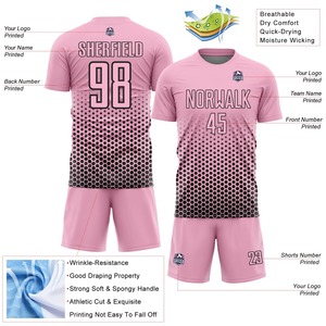Uniforme de Fútbol de Última Moda al por Mayor, Conjunto de Uniforme de Fútbol para Adultos, Ropa Deportiva Ligera y Transpirable de Alta Calidad - Product Image 3
