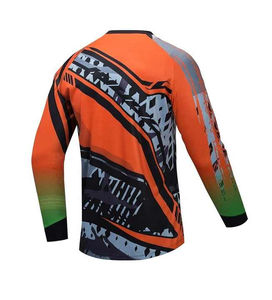 Jersey de Motociclismo Todoterreno Personalizado, Ligero, Impresión Digital, Resistente al Viento, Transpirable, de Secado Rápido, Unisex, % Poliéster - Product Image 5