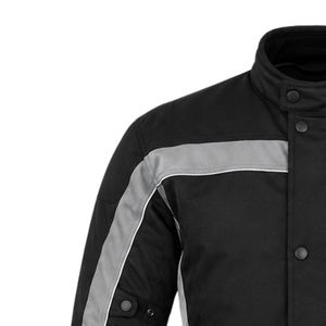 Chaqueta de Motocicleta Negra y Gris para Hombre, Ropa de Protección para Motociclistas, Chaqueta Resistente para Motociclismo al Aire Libre, Ropa para Motociclistas de Turismo y Carreras - Product Image 5