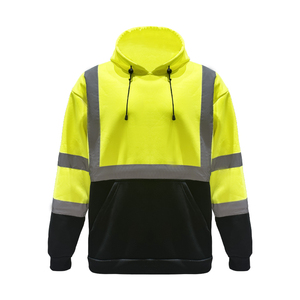 Blank No <b>String</b> Oversized Thick Safty <b>Hoodie</b> Custom Design Brand Clothing Cotton Street Wear Men Safty <b>Hoodie</b> Security With OEM - Product Image 1