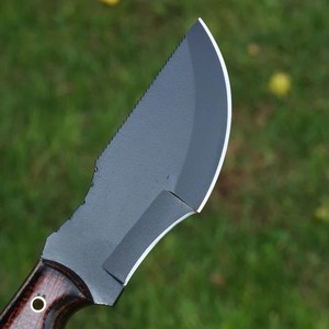 Couteau de chasse Viking Art industriel OEM, fait main, en acier inoxydable 3mm, finition poudrée, lame droite de 10 pouces, manche en Micarta - Product Image 3