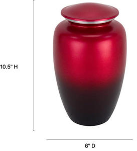 Urnas Funerarias Decorativas de Latón para Cenizas de Adultos, Urnas Hechas a Mano para Hombre y Mujer, Urnas Decorativas, Urnas Funerarias - Product Image 2