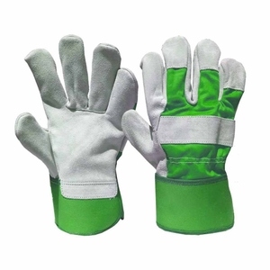 Guantes de Trabajo de Cuero Vacuno de Primera Calidad, Guantes de Seguridad Industrial, Protección para el Trabajo, Resistentes al Calor, Guantes de Jardinería - Product Image 3