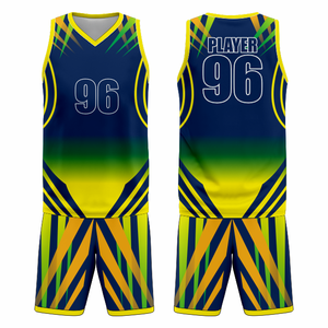 Uniforme de Baloncesto Personalizado de Alta Calidad – Camiseta y Pantalones Cortos Sublimados 100% Poliéster - Product Image 2