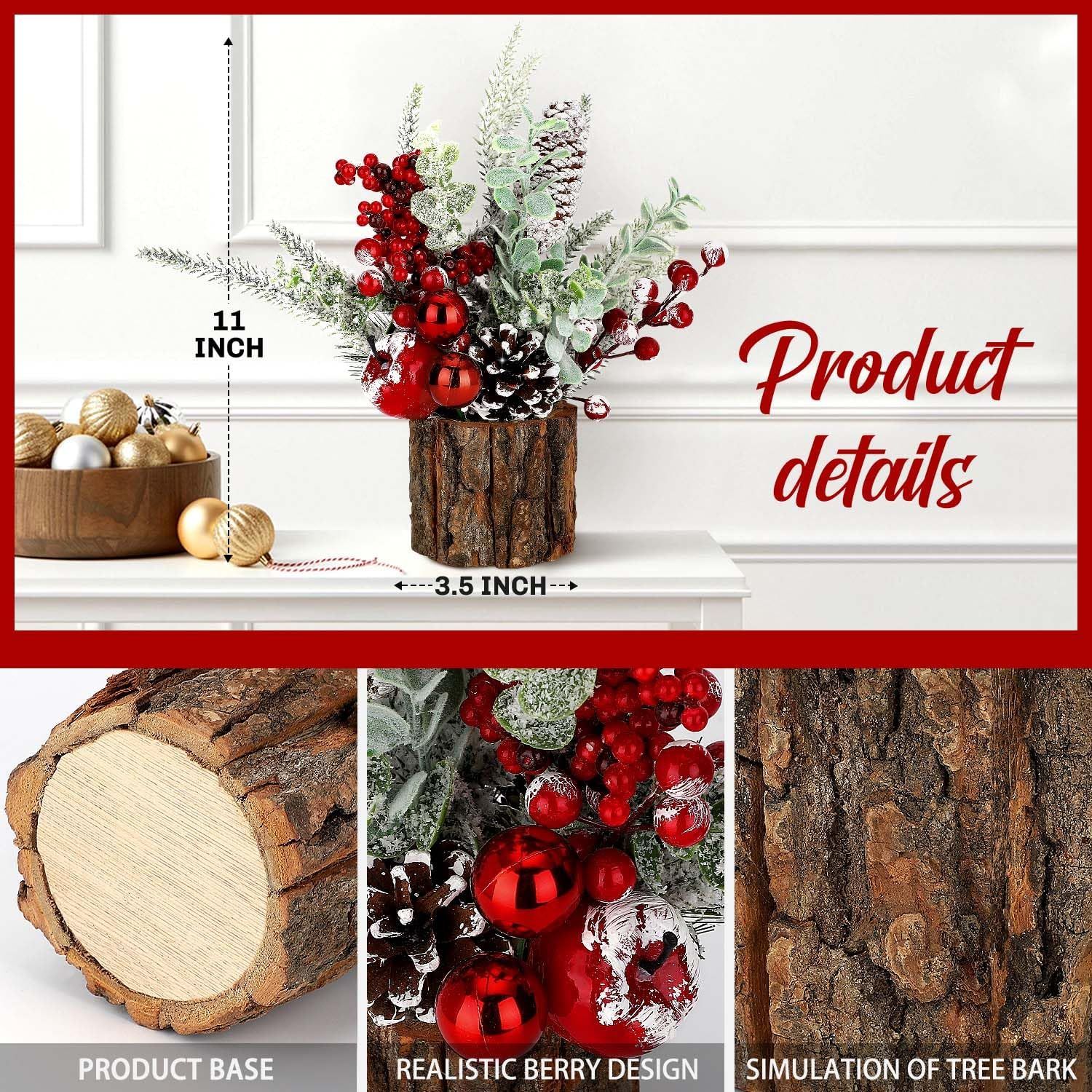 Tree Stump-red Color