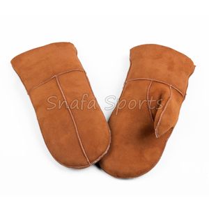 Mitaines de ski en cuir personnalisables avec logo, fournisseur direct d'usine 2026, mitaines chaudes d'hiver imperméables - Product Image 3