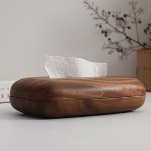 Porte-mouchoirs en bois au design minimaliste et épuré pour une utilisation sur table dans un intérieur contemporain - Product Image 6