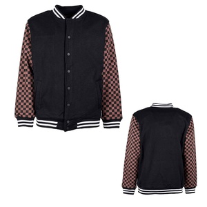 Vente en gros nouveauté 2024 veste universitaire taille courte personnalisée OEM pour la saison d'hiver des femmes coupe régulière patch de broderie - Product Image 6