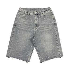 Shorts de Mezclilla Hechos en Pakistán 2026 para Hombre, Elegantes y Elásticos, Ideales para el Gimnasio, Estilo Urbano y Atuendos Diarios - Product Image 3