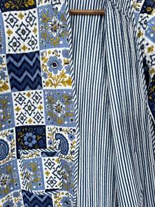 Chaqueta de Mujer Personalizada, Acolchada, de Algodón, con Estampado de Patchwork, Reversible, Ligera, Floral, para Invierno, Hecha a Mano, Estilo Resort - Product Image 4