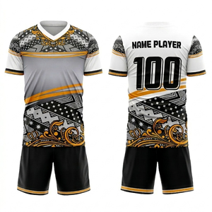 Conjunto de Fútbol MUJA Pro-Performance 2026, Uniforme de Fútbol con Absorción de Humedad, Ropa Deportiva Personalizada por Sublimación con Malla Transpirable - Product Image 1