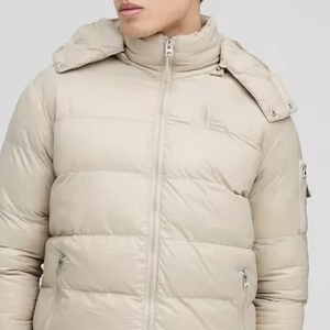 Custom Men's Puffy Jacket Winter <b>Warm</b> Thickened Puffer <b>Coat</b> <b>Waterproof</b> Windproof Boxy Fit Bubble Jacket Streetwear Outwear - Product Image 6