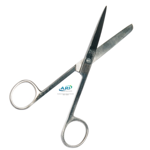 Tijeras Quirúrgicas de Precisión, Puntas Rectas Afiladas/Planas, Acero Inoxidable, Instrumento de Corte Médico Reutilizable - Product Image 1