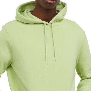 Sudadera con capucha de algodón de alta calidad, mezcla de algodón, diseño liso, con impresión de logotipo personalizado, nuevo diseño, para hombre, más vendida. - Product Image 6