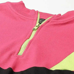 Ensembles de survêtements coupe-vent personnalisés pour femmes, 2 pièces, couleur unie, légers, respirants, avec sweat à capuche court zippé et pantalon, Printemps/Été 2026 - Product Image 4