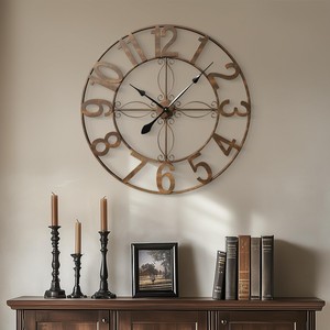 Mango Wood with Hand-Painted Details wooden <b>wall</b> clocks and <b>desk</b> clocks OEM Custom Wholesale | Aqdus Saleem India - Product Image 3