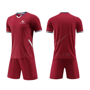 Precio al por mayor, en stock, uniforme de fútbol para hombre, logotipo personalizado, Diseña tu propio uniforme de fútbol - Product Image 6