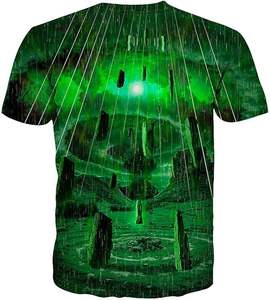 T-shirts de sublimation pour hommes en gros, personnalisés, en polyester/coton, séchage rapide, pour la course, motifs graphiques - Product Image 2