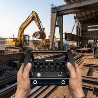 Válvula Hidráulica Proporcional Inalámbrica Industrial a Prueba de Agua IP67 NM-047 para Excavadora y Grúa Pórtico