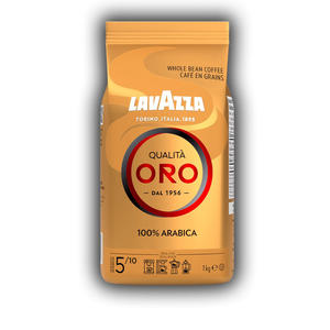 Grains de café Lavazza Oro Gold 1 kg, grains de café italiens de haute qualité, idéal pour les amateurs d'espresso et les amateurs de café, prix raisonnable - Product Image 5