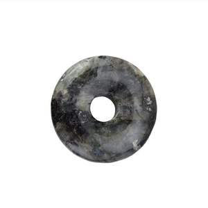 Donuts de Cristal Natural, Donuts de Piedra de Larvikita, Gemas de Cristal, Gemas de Reiki, Donuts Curativos de Ágata - Product Image 3