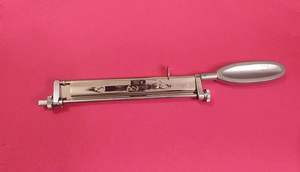 Cuchillo para injerto de piel, instrumento quirúrgico de acero inoxidable, manual, reutilizable, autoclavable, para uso en cirugía general - Product Image 6