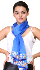 Mode foulards carrés tissu léger impression numérique personnalisée qualité supérieure accessoires élégants approvisionnement en gros - Product Image 6