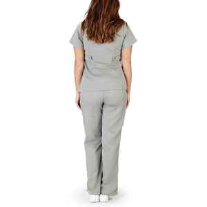 Ensemble d'uniformes médicaux personnalisables haut de gamme pour hommes et femmes – Tenue d'infirmier extensible, respirante et confortable pour hôpital - Product Image 4