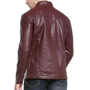 Chaqueta de Cuero para Hombre, Nueva, del Mejor Material, Chaqueta de Invierno Informal, Transpirable, Ligera, Elegante y Cómoda, Talla XS - Product Image 2