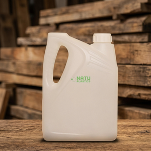 Bidon de carburant portable en plastique de 4 L pour moto/voiture - Product Image 1