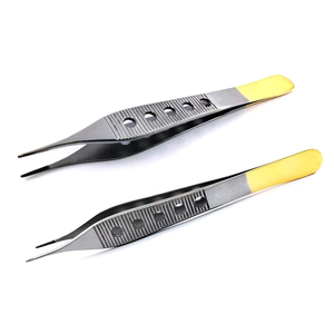 Pinces à dissection Micro-Adson Premium 12cm 15cm, lisses ou dentelées, à pointe fine, en acier inoxydable, instruments chirurgicaux médicaux CE ISO - Product Image 6