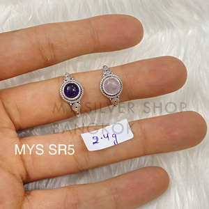 Anillos de Plata de Ley 925, Anillos Hechos a Mano con Piedras Preciosas, Anillos de Plata y Joyería al por Mayor - Product Image 1