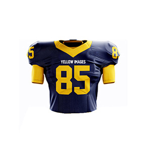 Men's American Football Uniform Set Custom Design Breathable Sports Team Wear - Product Image 3