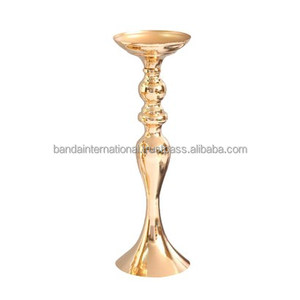 Aluminium <b>Taper</b> <b>Candle</b> Holder With Gold Finished Metal <b>Taper</b> <b>Candle</b> Holder For Home Lighting Decoration - Product Image 6