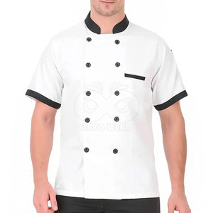 เสื้อเชฟพรีเมียม ชุดยูนิฟอร์มพนักงานร้านอาหาร ใส่สบาย ระบายอากาศได้ดี คุณภาพสูง - Product Image 2