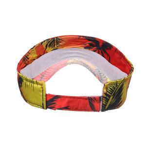Casquette de soleil personnalisée de haute qualité unisexe en polyester et coton avec impression par sublimation pour la plage, le surf, la course à pied, le cyclisme - Product Image 5