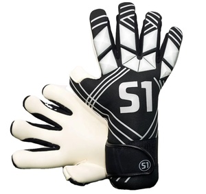Guantes de Portero de Fútbol S1, Dedos Completos, Material PU, Antideslizantes, Transpirables, Correa de Muñeca Ajustable, Unisex - Product Image 1