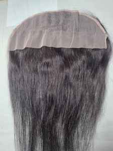 Peluca frontal de encaje 4x13 con ondas naturales, cabello humano para mujer, cabello Remy indio, cabello Taz de Bangladesh, ligera e impermeable - Product Image 4